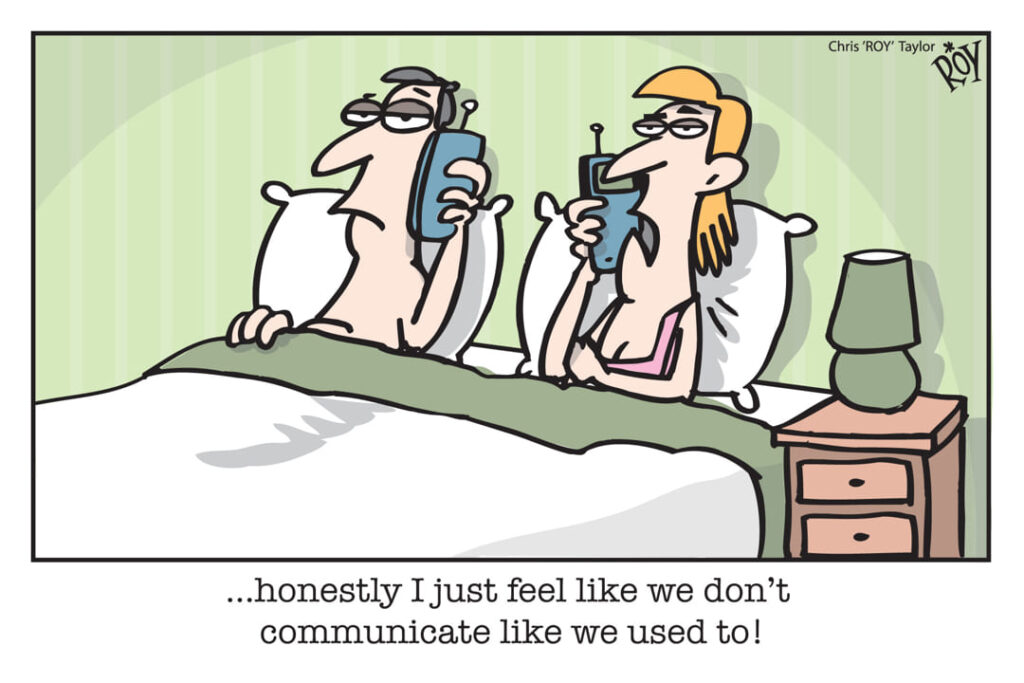 a cartoon about poor communication